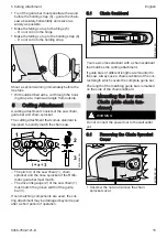 Предварительный просмотр 15 страницы Stihl MSE 250 C Instruction Manual