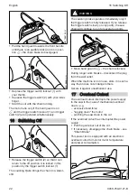 Предварительный просмотр 22 страницы Stihl MSE 250 C Instruction Manual