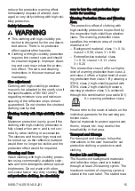 Preview for 15 page of Stihl MultiProtect HS Instruction Manual