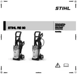 Preview for 1 page of Stihl RE 90 Instruction Manual