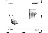 Preview for 1 page of Stihl RLE 240 Instruction Manual