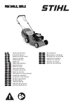 Preview for 1 page of Stihl RM 248.2 Instruction Manual