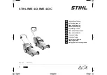 Предварительный просмотр 1 страницы Stihl RME 443 Instruction Manual