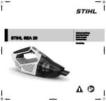 Предварительный просмотр 1 страницы Stihl SEA 20 Instruction Manual