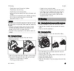 Предварительный просмотр 49 страницы Stihl SEA 20 Instruction Manual