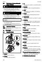 Предварительный просмотр 106 страницы Stihl SGA 85 Instruction Manual