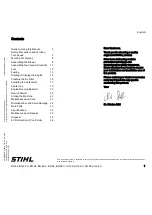 Предварительный просмотр 3 страницы Stihl SH 56 Instruction Manual