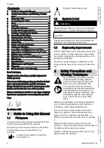 Preview for 2 page of Stihl SP 92 Instruction Manual