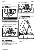 Предварительный просмотр 11 страницы Stihl SP 92 Instruction Manual