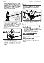 Предварительный просмотр 14 страницы Stihl SP 92 Instruction Manual