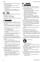 Предварительный просмотр 24 страницы Stihl SPA 65 Instruction Manual