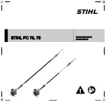 Preview for 1 page of Stihl STIHL PC 70 Instruction Manual