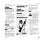 Preview for 43 page of Stihl STIHL PC 70 Instruction Manual