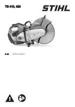 Stihl TS 410 Instruction Manual предпросмотр