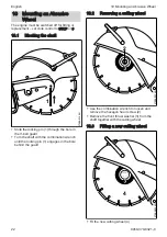 Предварительный просмотр 22 страницы Stihl TS 410 Instruction Manual