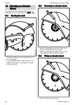 Preview for 22 page of Stihl TS 480i Instruction Manual