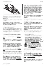 Предварительный просмотр 7 страницы Stihl TSA 230 Instruction Manual