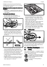 Предварительный просмотр 41 страницы Stihl TSA 230 Instruction Manual