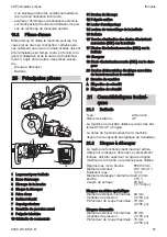 Предварительный просмотр 91 страницы Stihl TSA 230 Instruction Manual