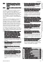 Предварительный просмотр 131 страницы Stihl TSA 230 Instruction Manual