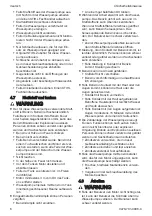 Предварительный просмотр 6 страницы Stihl WP 600.0 Instruction Manual