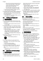 Предварительный просмотр 20 страницы Stihl WP 600.0 Instruction Manual