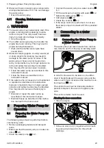 Предварительный просмотр 23 страницы Stihl WP 600.0 Instruction Manual