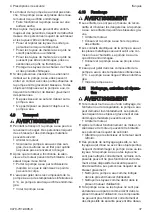 Предварительный просмотр 37 страницы Stihl WP 600.0 Instruction Manual