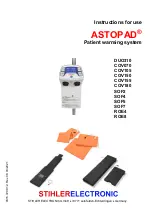 Preview for 1 page of STIHLER ELECTRONIC ASTOPAD COV070 Instructions For Use Manual