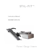 Stil-fit ROWER SFR-015 Instruction Manual preview