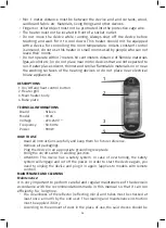 Предварительный просмотр 12 страницы Stilevs CH03 Instruction Manual