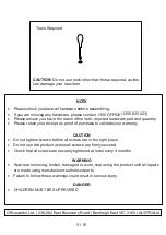 Preview for 3 page of STILFORD JBSC124BBE Assembly Instructions Manual