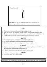 Preview for 3 page of STILFORD JBSC705WBK Assembly Instructions Manual