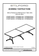 STILFORD STMRT24WEK Assembly Instructions Manual предпросмотр