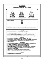 Предварительный просмотр 2 страницы STILFORD STMRT24WEK Assembly Instructions Manual