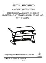 STILFORD STPROESSMB Assembly Instructions Manual предпросмотр