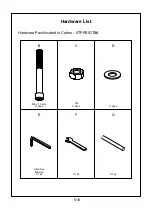 Предварительный просмотр 5 страницы STILFORD STPSTB6OAK Assembly Instructions Manual