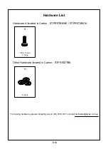 Предварительный просмотр 6 страницы STILFORD STPSTB6OAK Assembly Instructions Manual