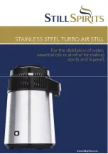 Still Spirits TURBO AIR STILL Manual preview