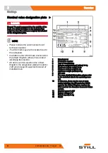 Preview for 68 page of Still 0301 Original Instructions Manual