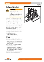 Preview for 177 page of Still 6219 Original Instructions Manual