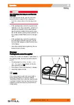 Preview for 229 page of Still 6219 Original Instructions Manual