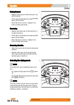 Предварительный просмотр 61 страницы Still CX-M 10 Operating Instructions Manual