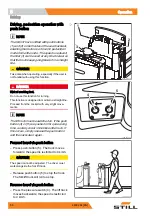 Предварительный просмотр 64 страницы Still CX-M 10 Operating Instructions Manual