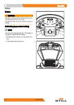 Предварительный просмотр 66 страницы Still CX-M 10 Operating Instructions Manual