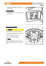 Предварительный просмотр 67 страницы Still CX-M 10 Operating Instructions Manual