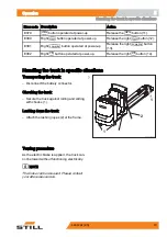 Предварительный просмотр 87 страницы Still CX-M 10 Operating Instructions Manual