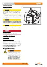 Предварительный просмотр 88 страницы Still CX-M 10 Operating Instructions Manual