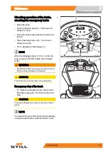 Предварительный просмотр 115 страницы Still CX-M 10 Operating Instructions Manual