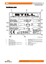 Предварительный просмотр 51 страницы Still ECH 12 Original Instructions Manual